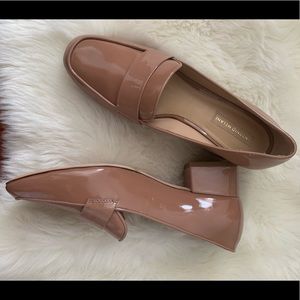 Antonio Melani Patent Leather Heeled Loafers